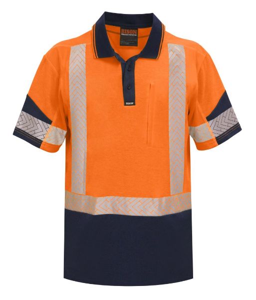 Picture of BISON POLO DAY/NIGHT COTTON BACKED